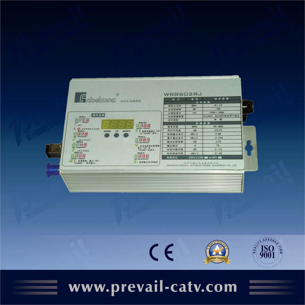 Factory Price Return Optical Receiver Optical Laser Source